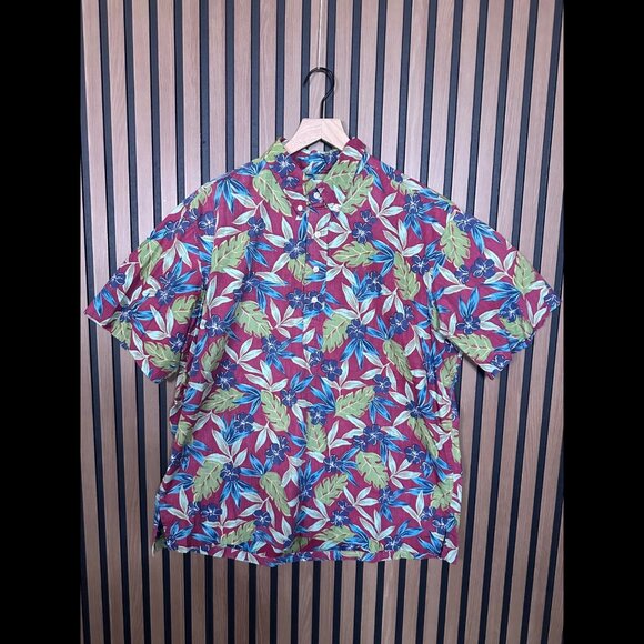 Reyn Spooner Other - Reyn Spooner Hawaiian Shirt XL Men Multicolor Tropical Aloha Button Short Sleeve